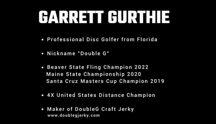 Garrett Double G Gurthie Disc Golf Apparel by Coolwick